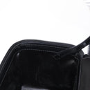 GUCCI Vanity Bamboo Hand Bag Nylon Black Silver 013 2122 2490 Auth 154411-21