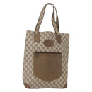 GUCCI GG Supreme Tote Bag PVC Beige 002 103 1301 Auth 154413-1