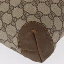 GUCCI GG Supreme Tote Bag PVC Beige 002 103 1301 Auth 154413-15