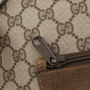 GUCCI GG Supreme Tote Bag PVC Beige 002 103 1301 Auth 154413-16