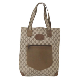 GUCCI GG Supreme Tote Bag PVC Beige 002 103 1301 Auth 154413 - 0