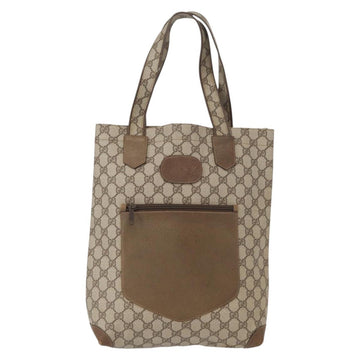 GUCCI GG Supreme Tote Bag PVC Beige 002 103 1301 Auth 154413 - 0