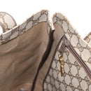 GUCCI GG Supreme Tote Bag PVC Beige 002 103 1301 Auth 154413-21