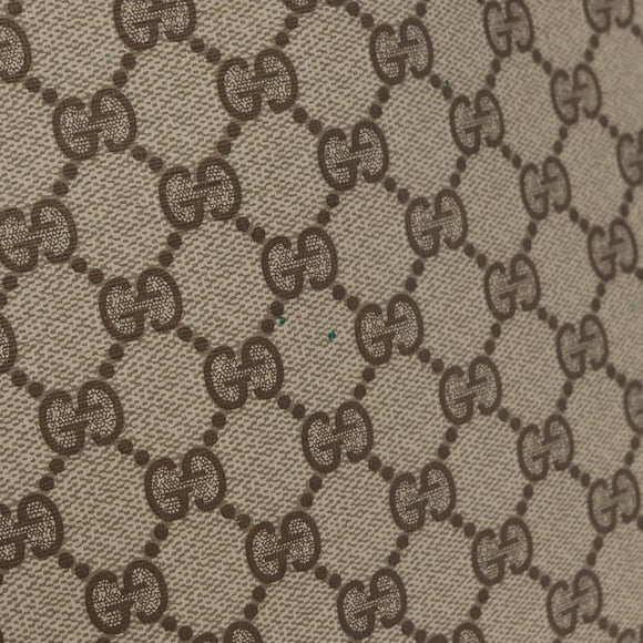 GUCCI GG Supreme Tote Bag PVC Beige 002 103 1301 Auth 154413