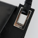 GUCCI GG Canvas Shoulder Bag Nylon Black Silver 001 3132 Auth 154414-14