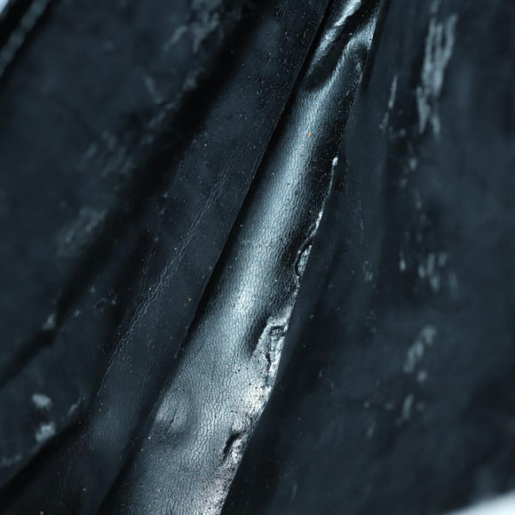 GUCCI GG Canvas Shoulder Bag Nylon Black Silver 001 3132 Auth 154414