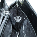 GUCCI GG Canvas Shoulder Bag Nylon Black Silver 001 3132 Auth 154414-17