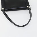 GUCCI GG Canvas Shoulder Bag Nylon Black Silver 001 3132 Auth 154414-7