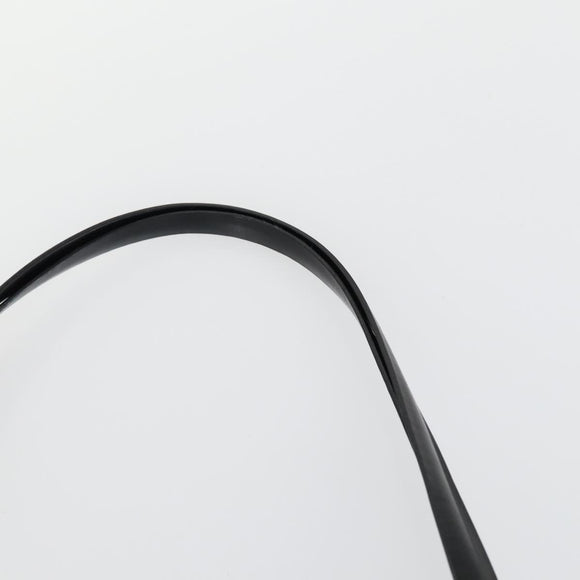 GUCCI GG Canvas Shoulder Bag Nylon Black Silver 001 3132 Auth 154414