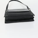 GUCCI GG Canvas Shoulder Bag Nylon Black Silver 001 3132 Auth 154414-5
