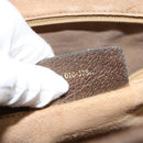 GUCCI GG Supreme Web Sherry Line Tote Bag PVC Beige Gold 010 378 Auth 154418-12