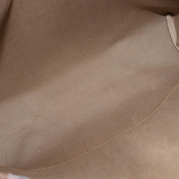 GUCCI GG Supreme Web Sherry Line Tote Bag PVC Beige Gold 002 58 6487 Auth 154419