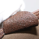 GUCCI GG Supreme Web Sherry Line Tote Bag PVC Beige Gold 002 58 6487 Auth 154419-20