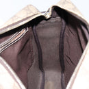 GUCCI GG Supreme Shoulder Bag PVC Beige Gold 201448 Auth 154420-19