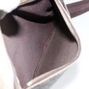 GUCCI GG Supreme Shoulder Bag PVC Beige Gold 201448 Auth 154420-22