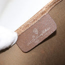 GUCCI GG Supreme Web Sherry Line Tote Bag PVC Beige Gold 39 02 003 Auth 154421-10