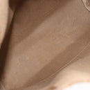 GUCCI GG Supreme Web Sherry Line Tote Bag PVC Beige Gold 39 02 003 Auth 154421-11