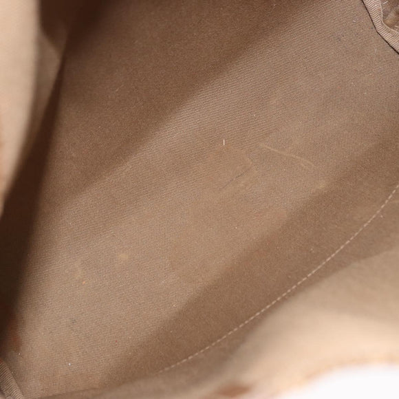 GUCCI GG Supreme Web Sherry Line Tote Bag PVC Beige Gold 39 02 003 Auth 154421