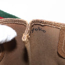 GUCCI GG Supreme Web Sherry Line Tote Bag PVC Beige Gold 39 02 003 Auth 154421-12