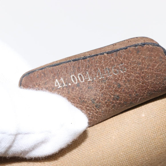 GUCCI GG Supreme Web Sherry Line Tote Bag PVC Beige 41 004 4465 Auth 154422