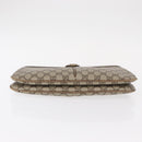 GUCCI GG Supreme Web Sherry Line Bag PVC Beige Gold 904 02 043 Auth 154427-7