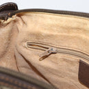 GUCCI GG Supreme Web Sherry Line Bag PVC Beige Gold 89 02 077 Auth 154428-20