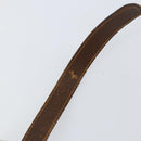 GUCCI GG Supreme Web Sherry Line Shoulder Bag PVC Beige 156 02 089 Auth 154429-16