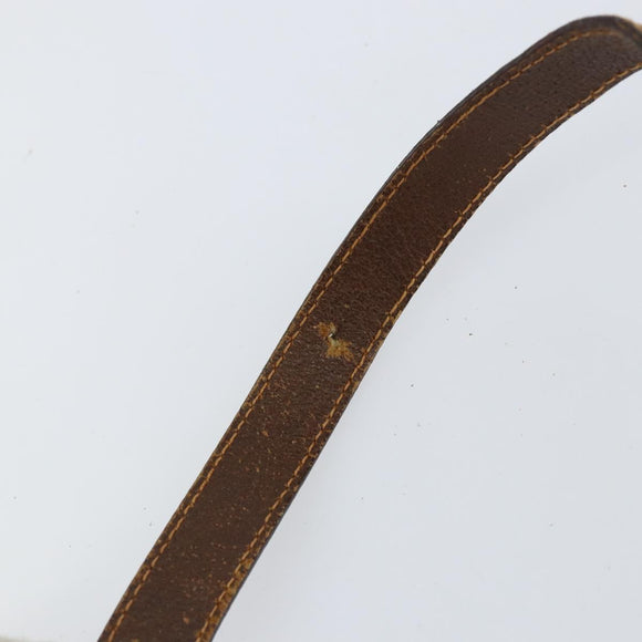 GUCCI GG Supreme Web Sherry Line Shoulder Bag PVC Beige 156 02 089 Auth 154429