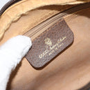 GUCCI GG Supreme Web Sherry Line Shoulder Bag PVC Beige 156 02 089 Auth 154429-17