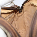 GUCCI GG Supreme Web Sherry Line Shoulder Bag PVC Beige 156 02 089 Auth 154429-19