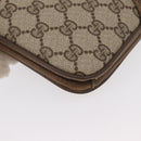 GUCCI GG Supreme Shoulder Bag PVC Beige Gold 904 02 025 Auth 154431-10