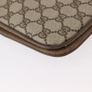 GUCCI GG Supreme Shoulder Bag PVC Beige Gold 904 02 025 Auth 154431-12