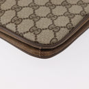 GUCCI GG Supreme Shoulder Bag PVC Beige Gold 904 02 025 Auth 154431-13