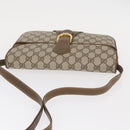 GUCCI GG Supreme Shoulder Bag PVC Beige Gold 904 02 025 Auth 154431-6