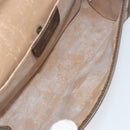 GUCCI GG Supreme Web Sherry Line Bag PVC Beige Gold 156 01 030 Auth 154433-15