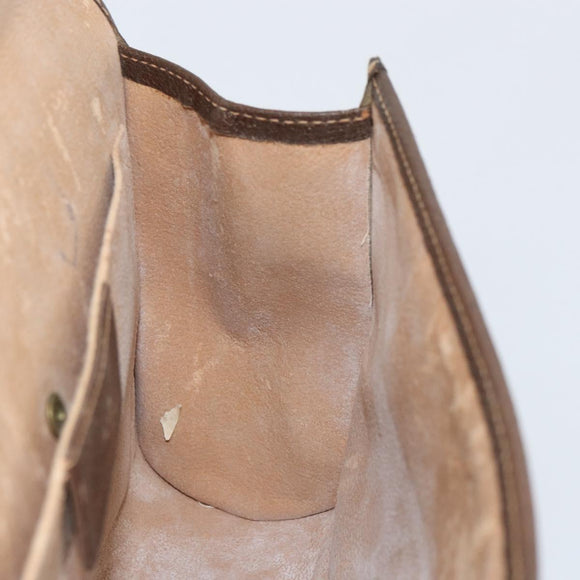 GUCCI GG Supreme Web Sherry Line Bag PVC Beige Gold 156 01 030 Auth 154433