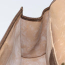 GUCCI GG Supreme Web Sherry Line Bag PVC Beige Gold 156 01 030 Auth 154433-17