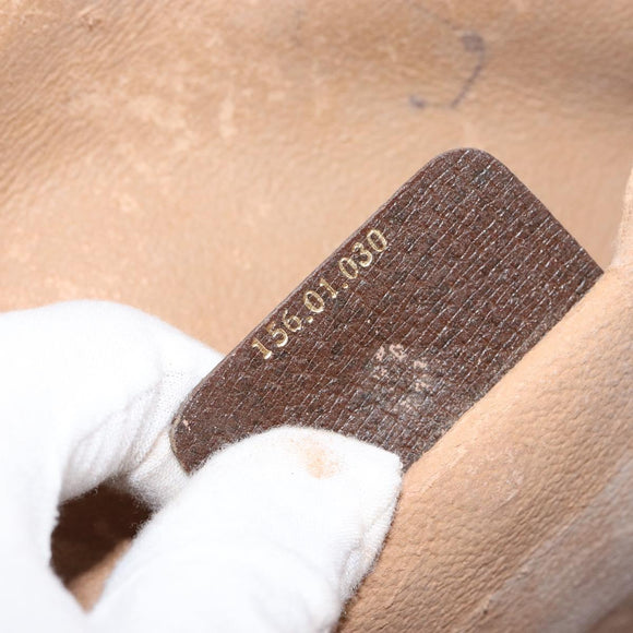 GUCCI GG Supreme Web Sherry Line Bag PVC Beige Gold 156 01 030 Auth 154433