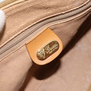 GUCCI Micro GG Supreme Hand Bag PVC Beige Gold 000 58 0040 Auth 154435-16