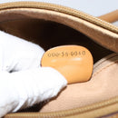 GUCCI Micro GG Supreme Hand Bag PVC Beige Gold 000 58 0040 Auth 154435-22