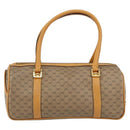 GUCCI Micro GG Supreme Hand Bag PVC Beige Gold 000 58 0040 Auth 154435-3