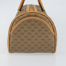 GUCCI Micro GG Supreme Hand Bag PVC Beige Gold 000 58 0040 Auth 154435-4