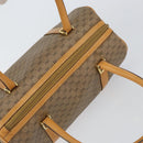 GUCCI Micro GG Supreme Hand Bag PVC Beige Gold 000 58 0040 Auth 154435-6