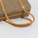 GUCCI Micro GG Supreme Hand Bag PVC Beige Gold 000 58 0040 Auth 154435-7