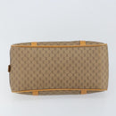 GUCCI Micro GG Supreme Hand Bag PVC Beige Gold 000 58 0040 Auth 154435-9