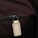 GUCCI GG Canvas Shoulder Bag Beige Silver 146236 Auth 154436-19