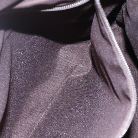 GUCCI GG Canvas Shoulder Bag Beige Silver 146236 Auth 154436