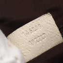 GUCCI GG Canvas Shoulder Bag Beige Silver 146236 Auth 154436-12