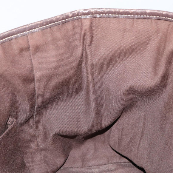 GUCCI GG Canvas Tote Bag Beige Gold 169946 Auth 154437