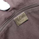 GUCCI GG Canvas Tote Bag Beige Gold 141470 Auth 154438-20